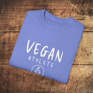 Vegan Athlete Garment-Dyed T-shirt Printify