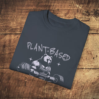 Plant-Based Bodybuilder Garment-Dyed T-shirt Printify