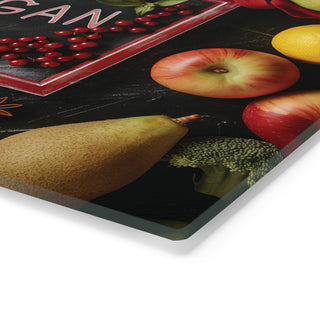 Vegan Tempered Glass Cutting Board Printify