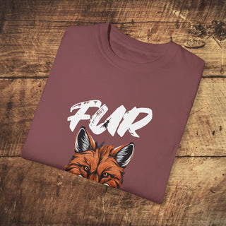 Fur Kills Garment-Dyed T-shirt Printify