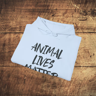 Animals Lives Matter Heavy Blend™ Hooded Sweatshirt Printify