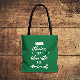 Make Choices Tote Bag Printify