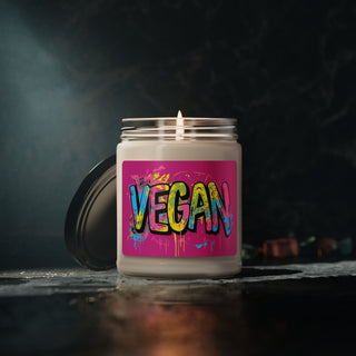 Vegan Scented Soy Candle, 9oz