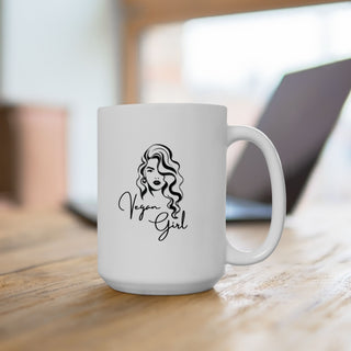 Vegan Girl Coffee Mug 15oz