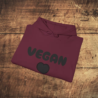 Vegan Heavy Blend™ Hooded Sweatshirt Printify