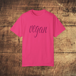 Vegan Garment-Dyed T-shirt Printify