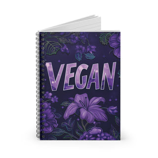 Vegan Spiral Notebook - Ruled Line Printify