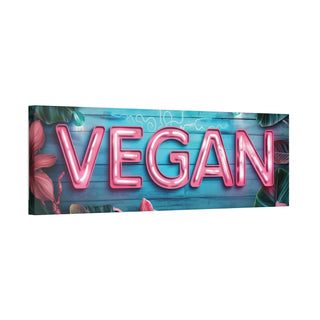 Vegan Classic Stretched Canvas Printify