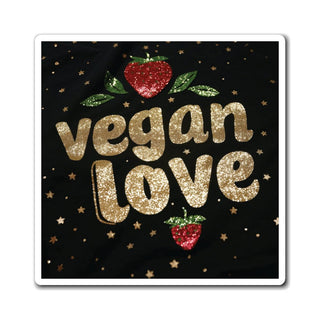 Vegan Love Magnet Printify