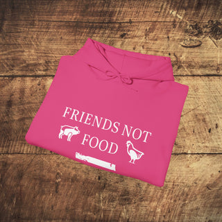 Friends Not Food Heavy Blend™ Hooded Sweatshirt Printify