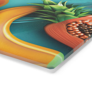 Vegan Tempered Glass Cutting Board Printify