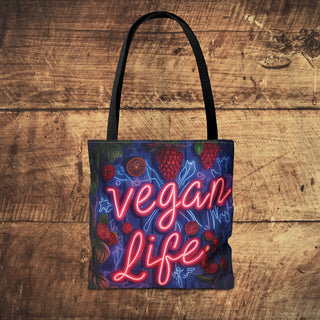 Vegan Life Tote Bag Printify