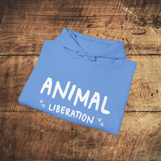 Animal Liberation Heavy Blend™ Hooded Sweatshirt Printify