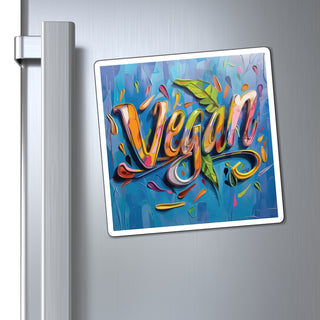 Colorful Vegan Magnet Printify