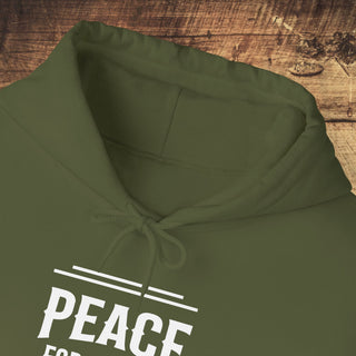 Peace For All Life Heavy Blend™ Hooded Sweatshirt Printify