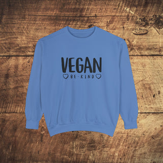 Vegan Garment-Dyed Sweatshirt Printify