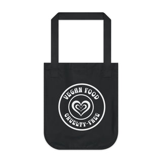 Vegan Food Organic Canvas Tote Bag