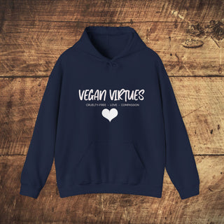 Vegan Virtues Unisex Heavy Blend™ Hooded Sweatshirt