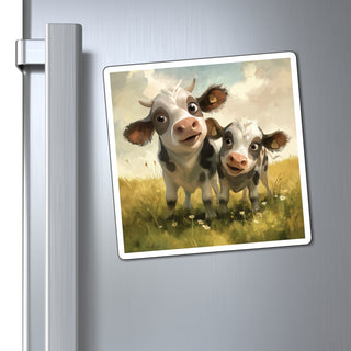 Cute Cows Magnet Printify