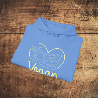 Vegan Heavy Blend™ Hooded Sweatshirt Printify