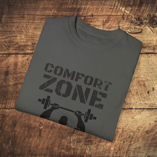 Comfort Zone Garment-Dyed T-shirt Printify