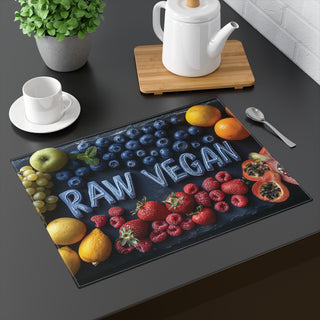 Raw Vegan Placemat, 1pc Printify