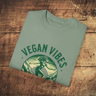 Vegan Vibes Garment-Dyed T-shirt Printify