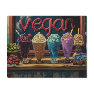 Vegan Ice Cream Placemat, 1pc Printify