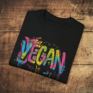 Vegan Garment-Dyed T-shirt Printify