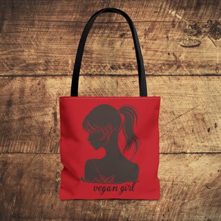 Vegan Girl Tote Bag Printify