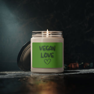 Vegan Love Scented Soy Candle, 9oz