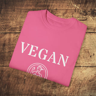 Vegan Garment-Dyed T-shirt Printify