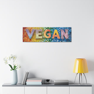 Vegan Classic Stretched Canvas Printify