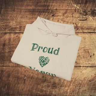 Proud Vegan Heavy Blend™ Hooded Sweatshirt Printify