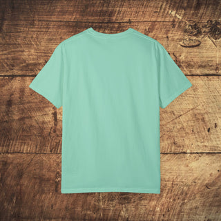 Vegan Runner Garment-Dyed T-shirt Printify