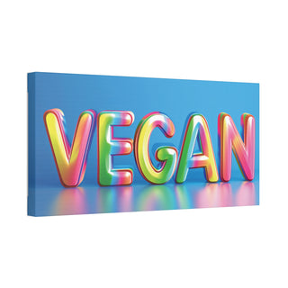 Vegan Classic Stretched Canvas Printify