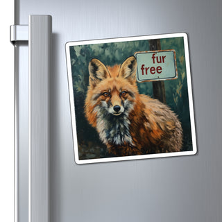 Fur Free Magnet Printify