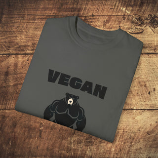 Vegan Gains Garment-Dyed T-shirt Printify