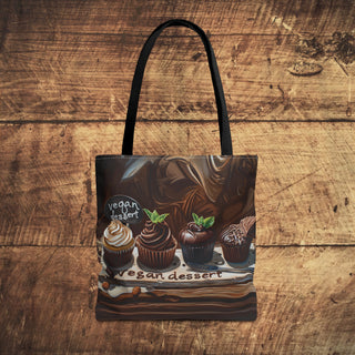 Vegan Dessert Tote Bag Printify