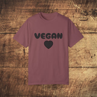 Vegan Garment-Dyed T-shirt Printify