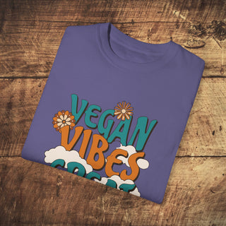 Vegan Vibes Garment-Dyed T-shirt Printify