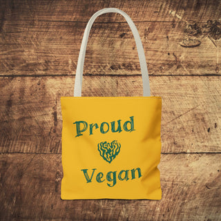 Proud Vegan Tote Bag Printify