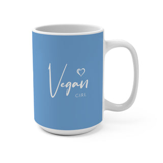 Vegan Girl Coffee Mug 15oz