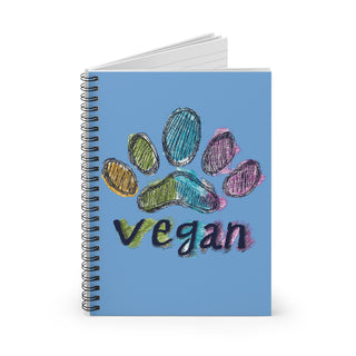 Vegan Spiral Notebook - Ruled Line