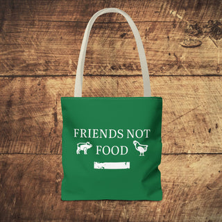 Friends Not Food Tote Bag Printify