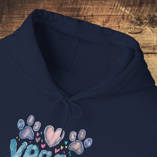 Vegan Love Heavy Blend™ Hooded Sweatshirt Printify