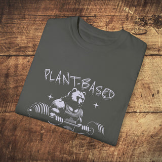 Plant-Based Bodybuilder Garment-Dyed T-shirt Printify