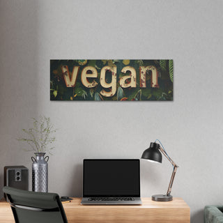 Vegan Classic Stretched Canvas Printify