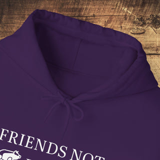 Friends Not Food Heavy Blend™ Hooded Sweatshirt Printify