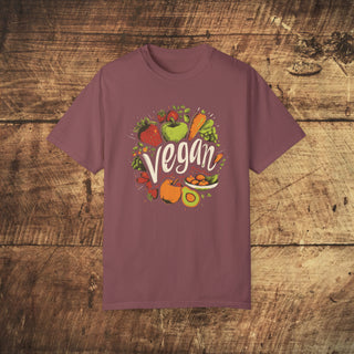 Vegan Garment-Dyed T-shirt Printify